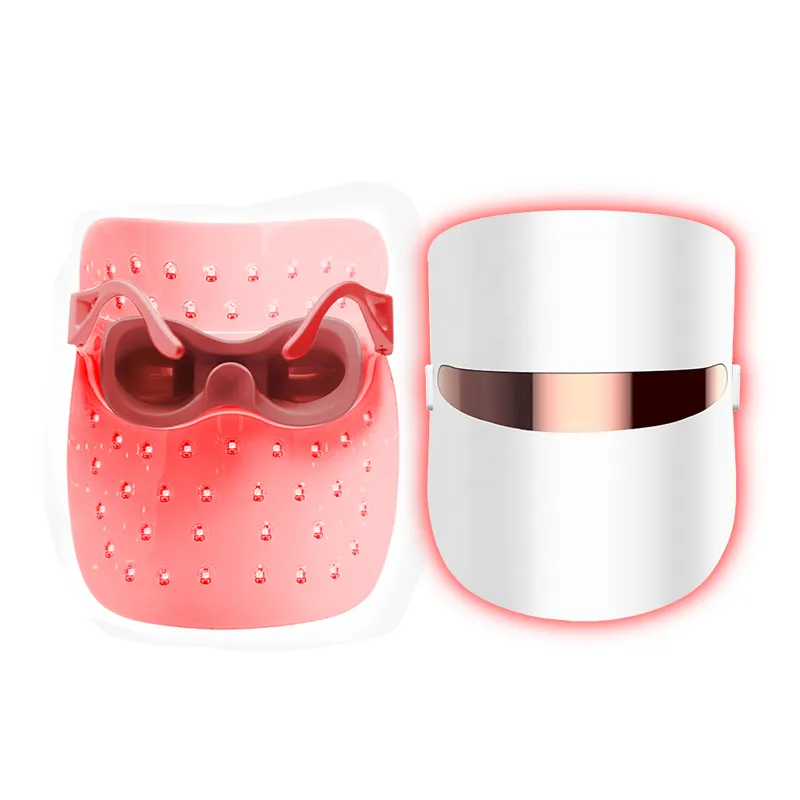 Free shipping | 3 colord LED facial mask for facial care