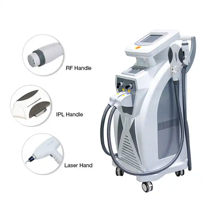 3 in 1 ipl rf yag laser beauty machine for hair removal tattoos removal treatment