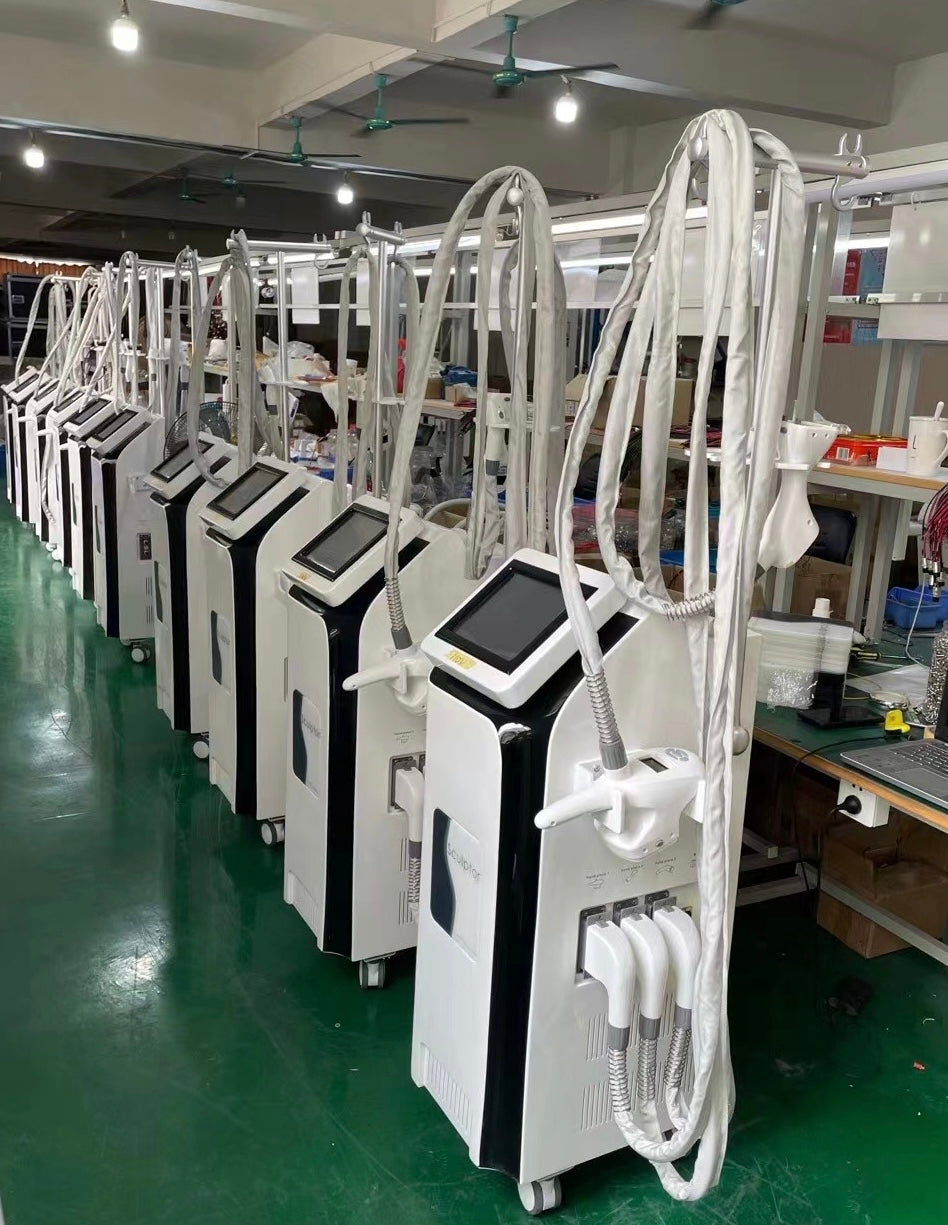 Vertical rf cavitation machine | body shape | skin tightening | massage