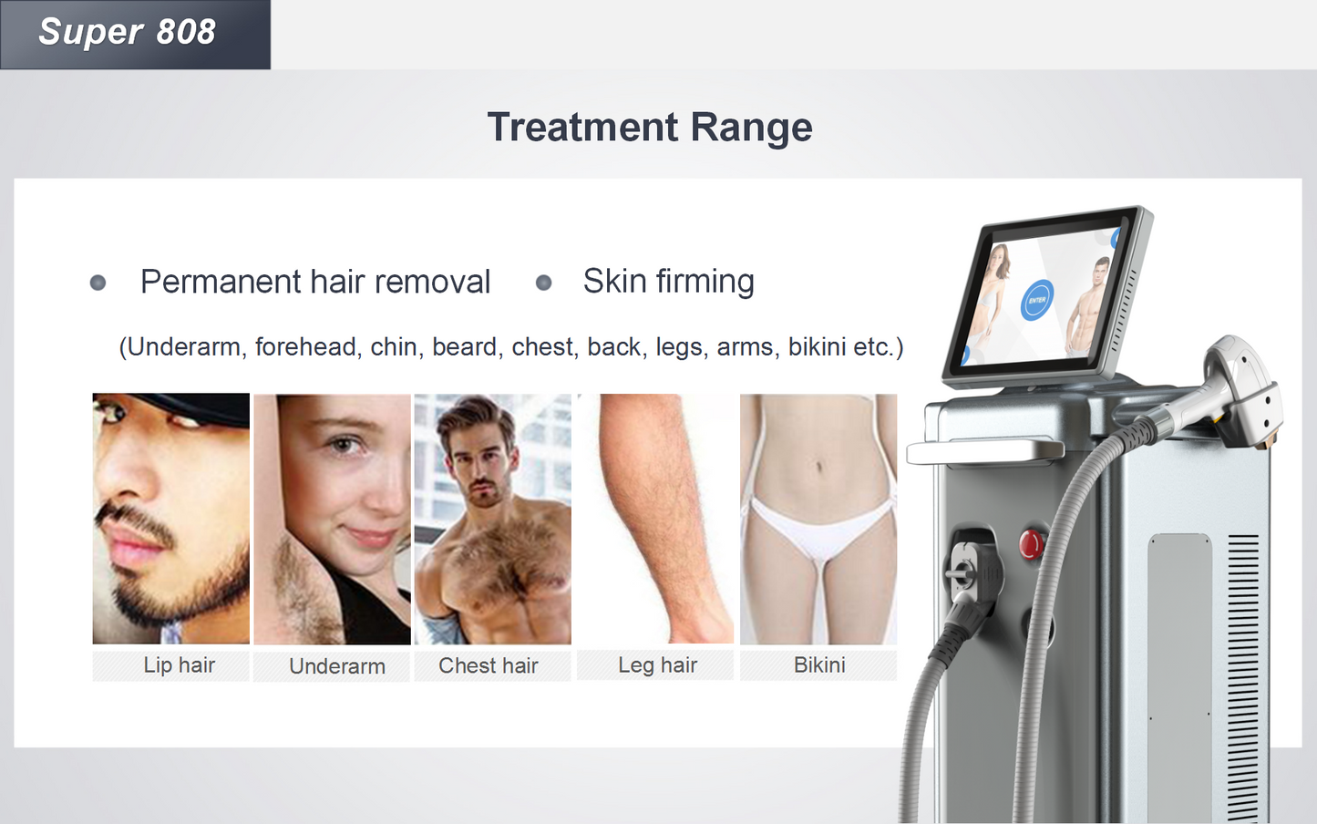 vertical diode laser hair removal machine on sell