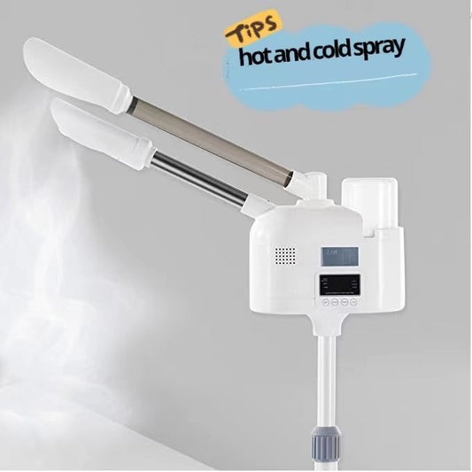 double tube hot and cold spray beauty machine for salon