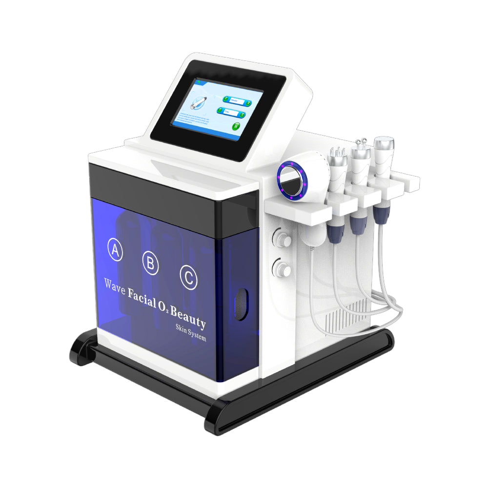 facial care hydra machine with 5 handles