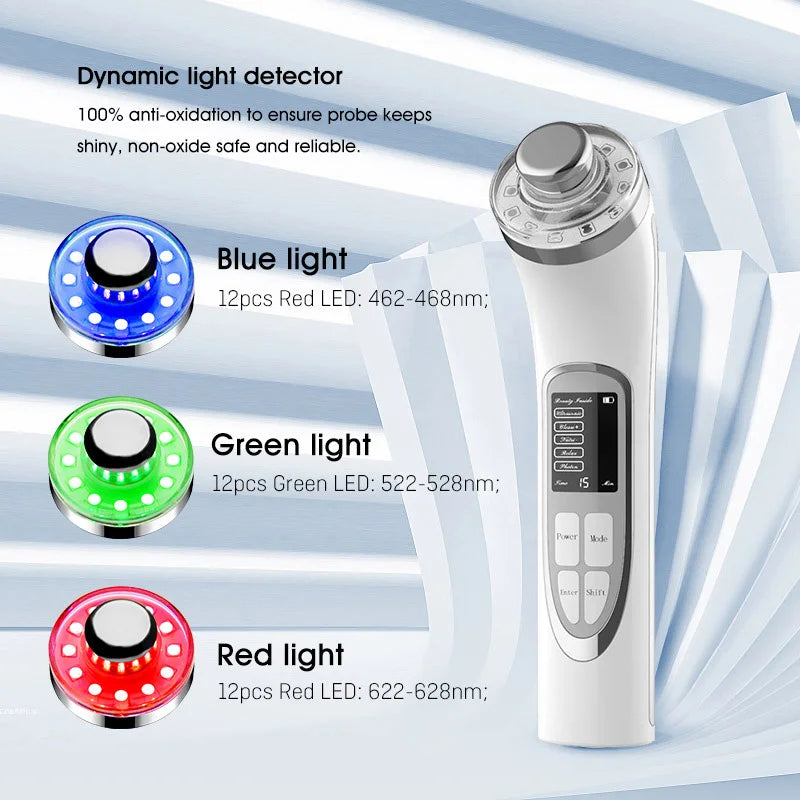 Home use face lifting skin tightening led light therapy beauty machine