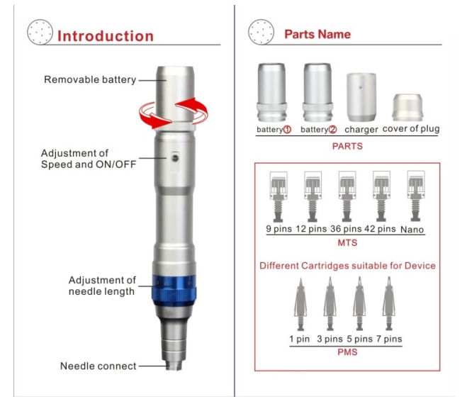 Dr. pen for home use or business use for face care