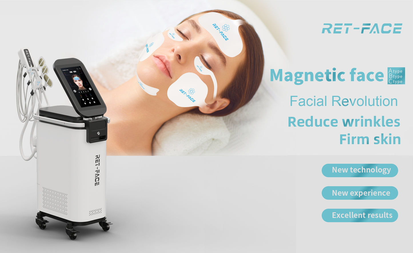 EMS face machine face lifting skin tightening (vertical)